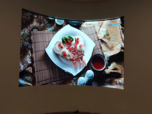 临泉室内P2.5弧形LED屏